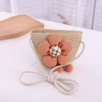 ราคา พร้อมส่ง กระเป๋าเด็ก กระเป๋าสานสำหรับเด็กผู้หญิง กระเป๋าสะพายไหล่ ติดดอกไม้ ติดตุ๊กตาหนอน ติดตุ๊กตากวาง ติดตุ๊กตาหมี กระเป๋าสานแฟชั่น กระเป๋าแฟชั่นเด็ก (21403424683)