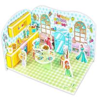 ราคา 3D บ้านกระดาษของเล่นสามมิติ DIY มีเลขต่อ กระดาษอัดแน่นเรียบ ของเล่นเด็ก บ้านกระดาษ ของขวัญเด็ก บ้านเด็กเล่น ตุ๊กตากระดาษ (13373409112)