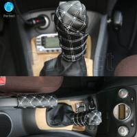 ราคา ปลอกหนังชุดหุ้มเกียร์และเบรคมือ สุดเท่ เกียร์ เบรคมือ ปลอกหุ้ม ที่หุ้ม หัวเกียร์ เกียร์ออโต้ รุ่น BY 069 ชุด 2 ชิ้น (6914628355)