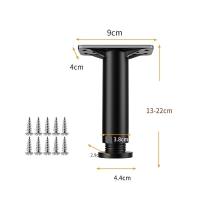 ราคา ขาเตียงปรับระดับได้ ขาตั้งไม้เนื้อแข็ง แบบยืดไสลด์ได้ สําหรับวางฐานเตียงนอน (21763998717)