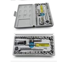 ราคา ชุดประแจบล็อก 40 ชิ้น new step asia ชุดประแจ ประแจ ประแจบล็อก Wrench 0485 (661982217)