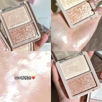 ราคา S 19Eye Shadow อายเเชโดว์พาเลท เม็ดสี ประกายชิมเมอร์ สีเเวววาว มี 2 เฉดสี เนื้อดี สีสวย ติดทน กันนำ้ (21362643570)