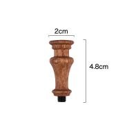 ราคา ด้ามจับตราปั๊มกันไฟแบบย้อนยุคเคลือบด้วยไม้ชิงชันขี้ผึ้งซองจดหมายอุปกรณ์ขี้ผึ้งปิดผนึก (21193103476)