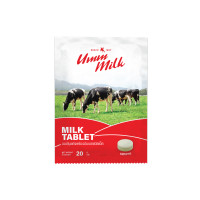 ราคา Umm milk นมอัดเม็ด รสหวาน ขนาดซอง 20 กรัม อืมม มิลค์ (21591437861)