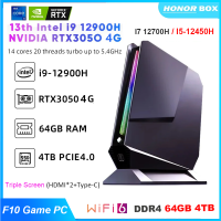 ราคา NUC เกมคอมพิวเตอร์ขนาดเล็ก Nvidia RTX3050Ti 8G 12th Core I9 12900H Windows คอมพิวเตอร์เดสก์ท็อปเกมเมอร์11 PCIE4 0 DDR4 Wifi (21204416365)