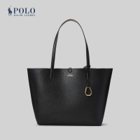 ราคา Polo Ralph Lauren กระเป๋าผู้หญิง Faux Leather Medium Reversible Tote รุ่น WALRBAG0G620038 สีดำ (21846225818)