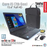 ราคา โน๊ตบุ๊ค Lenovo ThinkPad L570 Core i5 GEN 7 RAM 8 GB SSD 128 GB FullHD 15 6 Webcam Wifi Bluetooth สเปคดี Refurbished laptop used notebook computer คอมพิวเตอร์ 2023 สภาพดี มีประกัน By Totalsolution (21