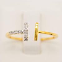 ราคา Happy Jewelry แหวนเพชรของแท้ ทองแท้ 9k 37 5 ขายได้ จำนำได้ แหวนเพชรกุหลาบ SI318 (21836238044)