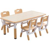 ราคา โต๊ะเด็กชุดโต๊ะเอนกประสงค์ สามารถใช้ได้ทั้งในและนอกอาคาร 120x60X48cm พร้อมเก้าอี้ 4 ตัว Table set โต๊ะเก้าอี้เด็ก ชุดโต๊ะเขียนหนังสือเด็ก โต๊ะ (21887911872)