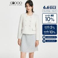 ราคา G2000 เสื้อแจ็คเก็ตสำหรับผู้หญิง ทรง EASY FIT รุ่น 3628124003 OFF WHITE (20869313134)