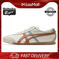 ราคา ONITSUKA TIGER MEXICO 66 สีน้ำตาล สีเขียวอ่อน ขาวน้ำนม รองเท้าผ้าใบลำลองสไตล์หนังคลาสสิกสำหรับผู้ชายและผู้หญิงและคู่รัก 1183A201 116 (21418964446)