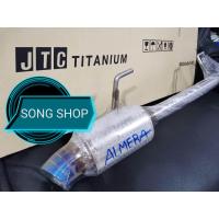 ราคา ท่อไอเสีย ชุดท่อตรงรุ่น Nissan Almera งานแท้ JTC TITANIUM (787352495)