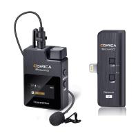 ราคา COMICA BoomX D MI ไมโครโฟนสำหรับ iPhone ไร้สาย2 4G iPadที่หนีบไมโครโฟนไร้สายไมค์ Lavav สำหรับการสัมภาษณ์การบันทึก Tiktok (21243851161)