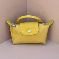 ราคา longchamp official store longchamp ของแท้ MINI กระเป๋าสะพายข้าง กระเป๋าลำลอง กระเป๋าเกี๊ยว กระเป๋าคลัทช มาพร้อมสายสะพาย (21630402949)