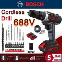 ราคา BOSCH 98V Drill BOSCH Drillสว่าน สว่านมือไร้สาย ชุดแบตเตอรี่ Li on รถ ไขควงไฟฟ้า สว่านไขควงกระแทก เครื่องมือไฟฟ้ (20929438017)