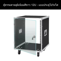 ราคา 8U 12U KTV Cabinet Shelf Audio Flight Case Cabinet Mixer Amplifier Crate Equipment audio stage empty case (21786009170)