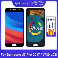 ราคา จอชุด LCD Display Touch Digitizer หน้าจอ For Samsung Galaxy J7 Pro J730 GM DS งานแท้ รองรับเวอร์ชั่น9ได้ (669370328)