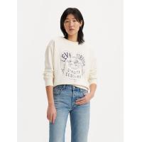 ราคา เสื้อสเวตเตอร์ Levis Womens Graphic Signature Crewneck Sweatshirt (21405709742)