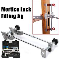 ราคา G13 ชุดเจาะตลับกุญแจ เจาะกลอนประตูดิจิตอล จิ๊กเจาะตลับกุญแจ ช่องล็อกJigชุดMortiserช่างกุญแจไม้งานไม้บานพับประตูเจาะช่องคาร์ไบด์ประแจบำรุงรักษาอุปกรณ์ทำมือชุด โจรกรรมลายนิ้วมือล็อคช่างไม้เครื่องมือล็อค