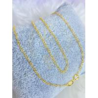 ราคา สร้อยคอทองคำแท้ 9K อิตาลี ลายโซ่โอ 1 8 มิล (20772581630)