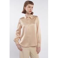 ราคา ESPADA เสื้อเชิ้ตผ้าซาติน ผู้หญิง สีทอง Satin Shirt 04821 (21410265601)