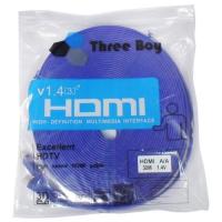 ราคา ThreeBoy Cable DP HDMI M M 30M Slim สายแบน คละสี (384191312)