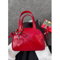 ราคา พร้อมส่ง Mini Chirstmas Boston Bag จากแบรนด์ CryingCenter สีแดง ของแท้ (21765000517)