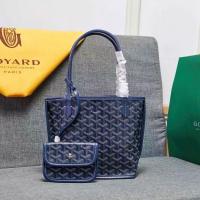 ราคา Goyard Gao Yade ตะกร้าผักสุนัขสองด้านกระเป๋าช้อปปิ้งขนาดเล็กแบบมือถือแม่สามีกระเป๋าทรงสี่เหลี่ยมมีหูหิ้วสะพายไหล่ (20039364862)