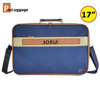 ราคา ProLuggage กระเป๋าสะพายไหล่ BONIA กระเป๋าถือ กระเป๋าใส่เอกสาร กระเป๋าทรงแมสเซนเจอร์ ขนาด 17 นิ้ว รุ่น 4621 17 (7425801011)