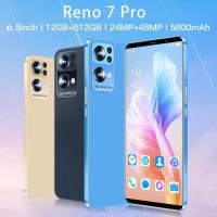 ราคา OPPQ Reno7 5G สมาร์ทโฟน 512GB โทรศัพท์มือถือ 48MP Quad Camera สมาร์ทโฟน Android COD (20305228136)