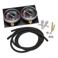 ราคา 1set Motorcycle Carburetor Synchronizer Vacuum Gauges Tool Carb Vacuum Gauge Balancer for Yamaha Honda Suzuki Black (11832715221)