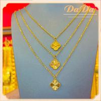 ราคา เดือนสร้อยคอจี้ทองคำแท้ 1 สลึง น้ำหนัก 3 8 กรัม ลายคลีฟทอง ทองคำแท้ 96 5 ลายสวยที่สุด ยอดนิยมที่สุด ทอง แท้ หลุด จำนำ (21449683481)