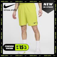 ราคา Nike Mens Dri Fit Knit Short 6 0 Shorts Bright Cactus (21731329959)