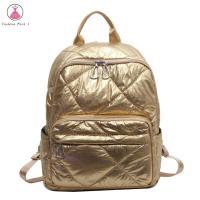 ราคา 2023 New Backpack Quilted Embroidered School Knapsack Cotton Simple Large capacity Multiple Compartments Outdoor Camping Supplies (21160038361)