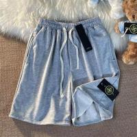 ราคา STONE ISLAND oudao Functional Badge กางเกงขาสั้นผู้ชายและผู้หญิงหลวมกางเกงลำลองห้าส่วนกางเกงแบรนด์ยอดนิยม (19797856780)