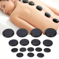 ราคา 16 ชิ้น กล่องหินนวดธรรมชาติสปาประคบร้อนรูปไข่หินสำหรับร้านเสริมสวย (20330243914)