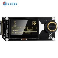 ราคา จอมอนิเตอร์สมาร์ทแอลซีดีใส่การ์ด SD หน้า ด้านข้างเครื่องพิมพ์3D จอแสดงผล LCD RGB ปรับได้ Backlight สำหรับ Makerbase MINI12864 V3 (20419662859)