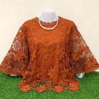 ราคา เสื้อลูกไม้แขนกระดิ่ง สาวอวบ ใส่ออกงานจ้า (21473095505)