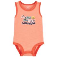 ราคา คูปอง 2 ต่อ Carters Bodysuit 1Pc Orange L8 คาร์เตอร์เสื้อผ้าชุดบอดี้สูทพิมพ์ลาย (16230259245)