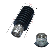 ราคา ขั้วต่อสายสัญญาณวิทยุ25wuhf Dc 1ghz50ขั้วปลาย RF ขั้วต่อสำหรับโหลดปลอมขั้วต่อ Pl259เชื่อมความถี่วิทยุ (21735562692)