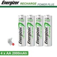 ราคา Energizer AA AAA แบตเตอรี่ แบบชาร์จไฟ 1 2V Ni MH NiMH 2000mAh 800mAh 4 เซลล์ (21532971656)