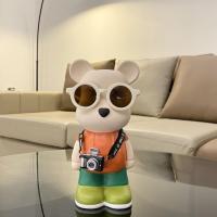 ราคา กระปุกออมสิน ความสูงของ 28CMกระปุกออมสินสร้างสรรค์ที่เรียบง่ายแว่นตาที่ทันสมัยกล้องหมีเดินทาง (21422716508)