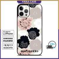 ราคา Marimekko9 Phone Case for iPhone 14 Pro Max iPhone 13 Pro Max iPhone 12 Pro Max XS Max Samsung Galaxy Note 10 Plus S22 Ultra S21 Plus Anti fall Protective Case Cover (21211574783)