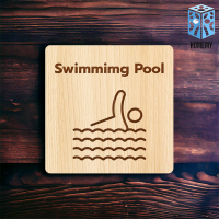ราคา Homemy ป้ายสระว่ายน้ำ แบบที่ 3 Swimming Pool สระว่ายน้ำ ลงสระ งานไม้แท้ ยิงสลักเลเซอร์คมชัดสวยงาม wood laser wooden minimal ตกแต่งร้าน รับทำป้าย รับแกะสลักเลเซอร์ รับผลิตตามแบบ (21361662512)