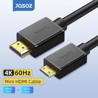 ราคา Jasoz สาย Mini HDMI to HDMI 4K 60Hz HDMI V2 0 Male to Male HDMI Adapter 1080P HD For Phone Tablet HDTV Camera (21481662690)
