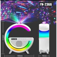 ราคา ลำโพงบลูทูธ YN 2366 แบบโคมไฟ LED พร้อมลำโพงบลูทูธ แท่นชาร์จไร้สาย เปลี่ยนสีโหมดไฟได้ ขนาดตั้งโต๊ะ ไฟกลางคืน (21397891296)