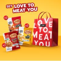 ราคา ชุดกระเป๋าอองเทร่ Love to meat you (21853414686)