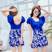 ราคา ชุดว่ายน้ำสตรีแบบคลุมหน้าท้องแบบกระโปรงแบนแบบอนุรักษ์นิยมชิ้นเดียวบวกกับชุดว่ายน้ำน้ำพุร้อนขนาดอ้วน (15002806111)