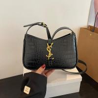 ราคา 1ชิ้นกระเป๋าไหล่ข้างใต้หนัง PU ย้อนยุคสายพาดไหล่ปรับได้ YSL กระเป๋าถือขนาดเล็กแบบมีซิปสำหรับผู้หญิงกระเป๋าตามสมัยนิยมเดินทางเปิดและปิดสำหรับเดินทาง ท่องเที่ยว เดินทางธุรกิจ (21875563496)