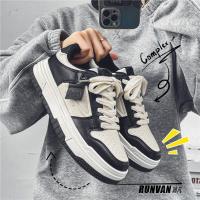 ราคา รองเท้าสเก็ตฤดูร้อนรองเท้าลำลองผู้ชายรองเท้าแฟชั่นแบรนด์แฟชั่นสีดำและสีขาวแพนด้าออกแบบเฉพาะกลุ่มรองเท้าสเก็ตบอร์ด Dunk พื้นหนาเบาพิเศษ (21941918700)